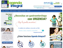 Tablet Screenshot of agendaintegral.com